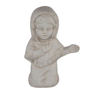 Vintage Nativity Bisque Figurine Ready To Paint Mary
